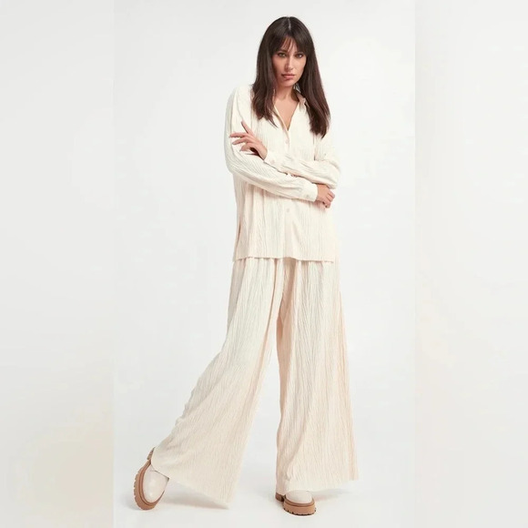 Maxmara leisure Alfonsa High Waist Wide Leg Pants - Picture 1 of 7